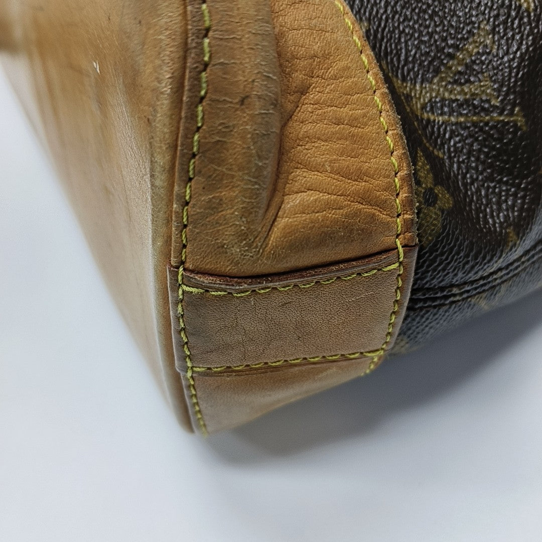 LOCKIT GM Monogram Coated Canvas Brown