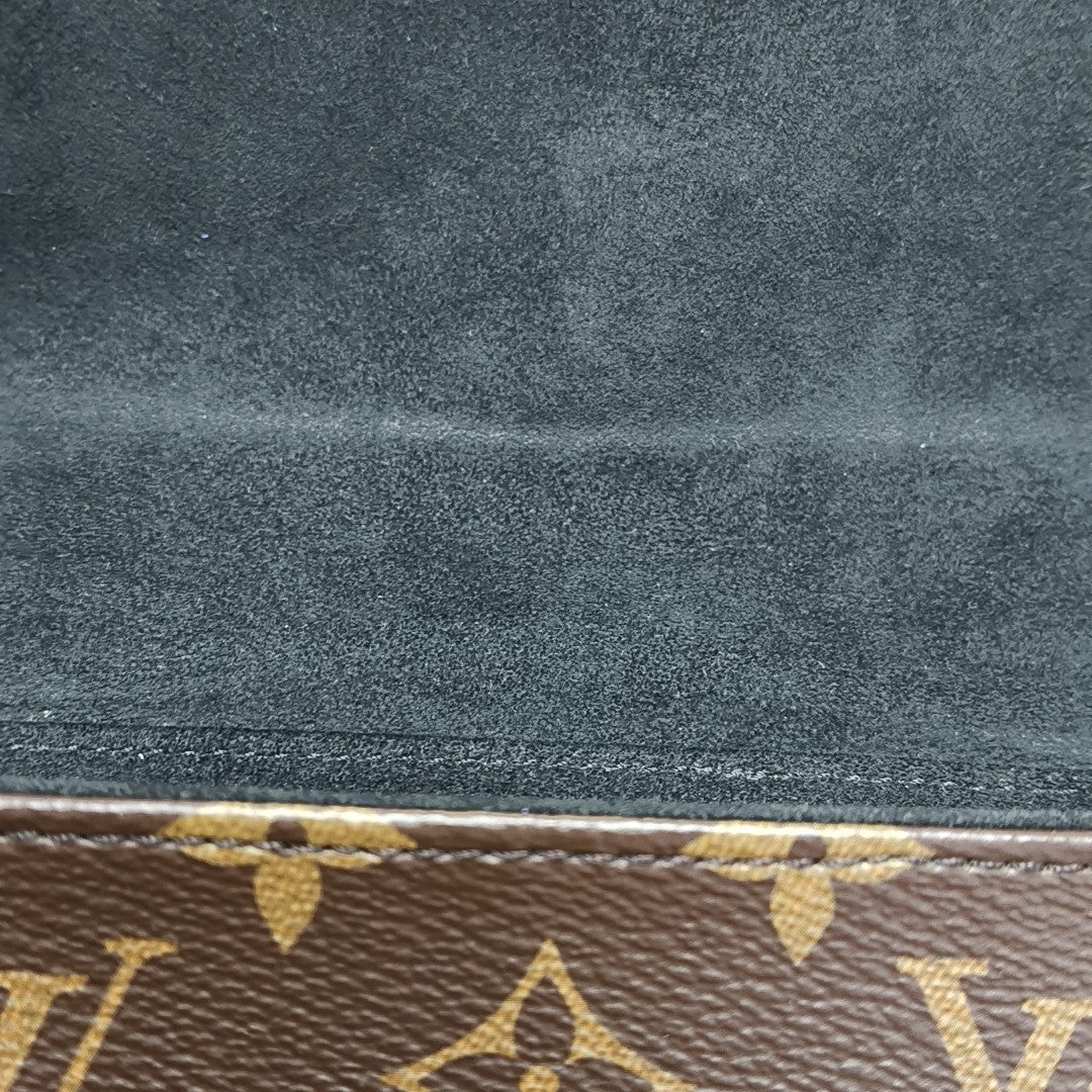 LOCKY BB Monogram Coated Canvas Brown
