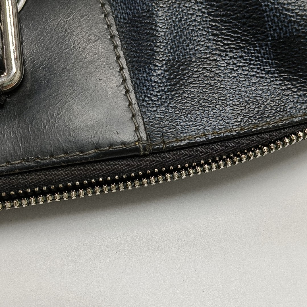 JOUR Damier Coated Canvas Blue
