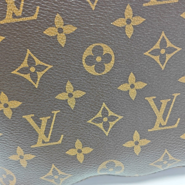 NÉONOÉ MM Monogram Coated Canvas Brown