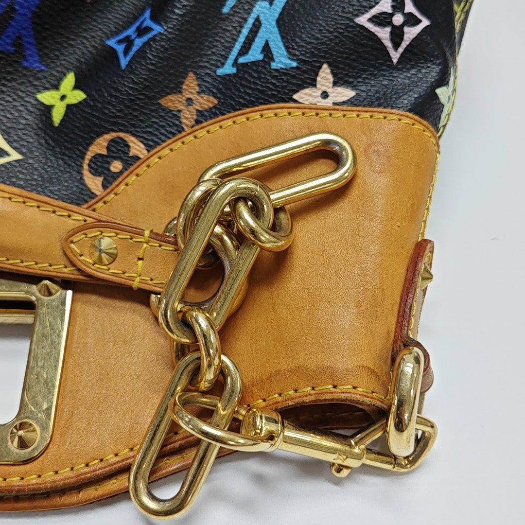 LV × TM JUDY Monogram Coated Canvas Black