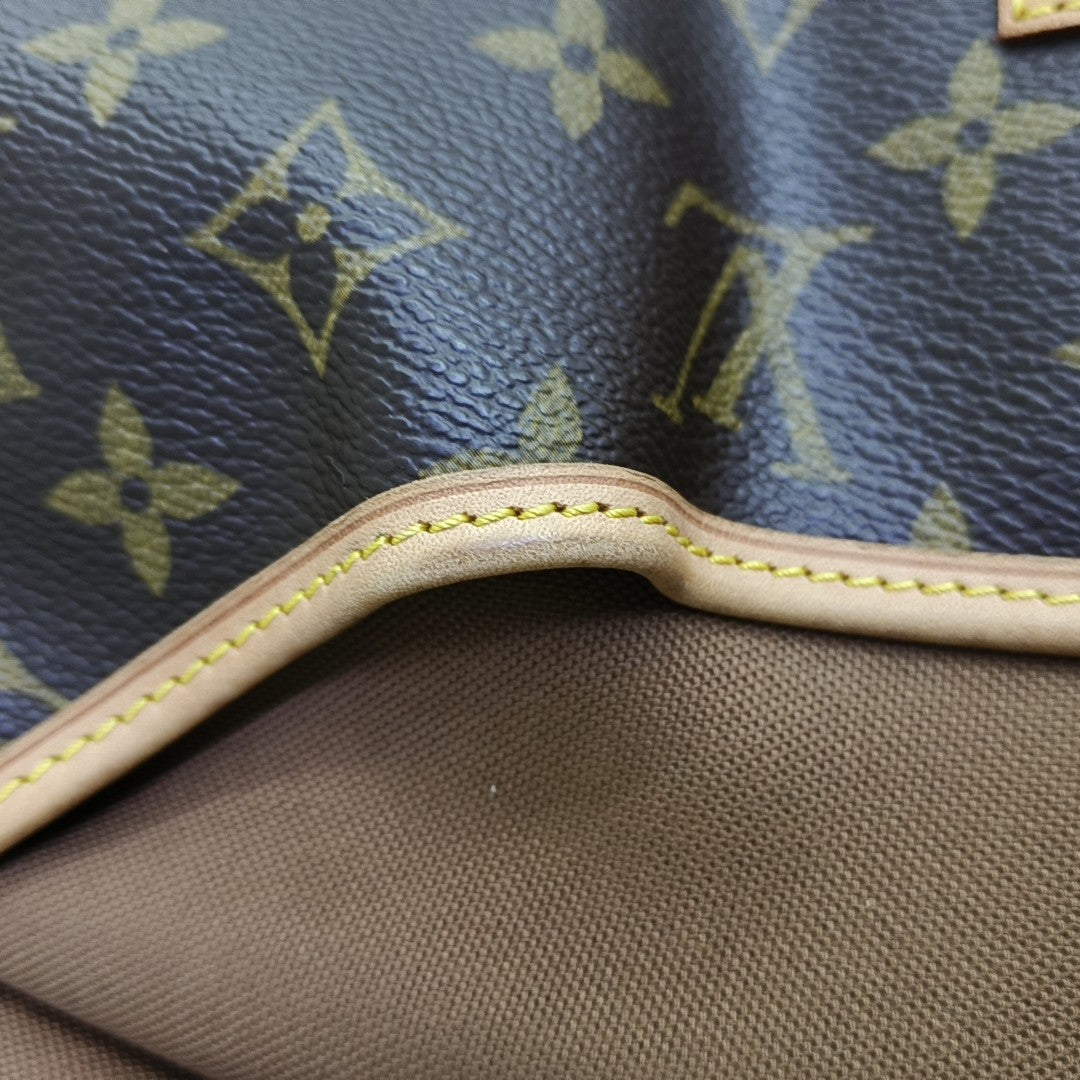 SAUMUR 30 Monogram Coated Canvas Brown