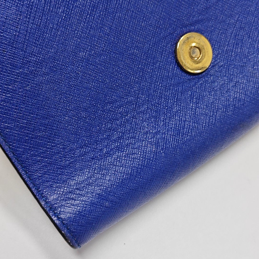 Ginny Calfskin Blue