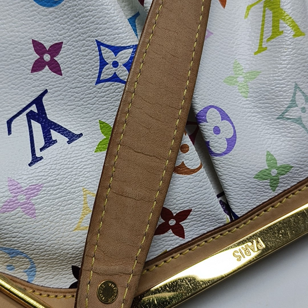 LV × TM JUDY MM Monogram Coated Canvas White