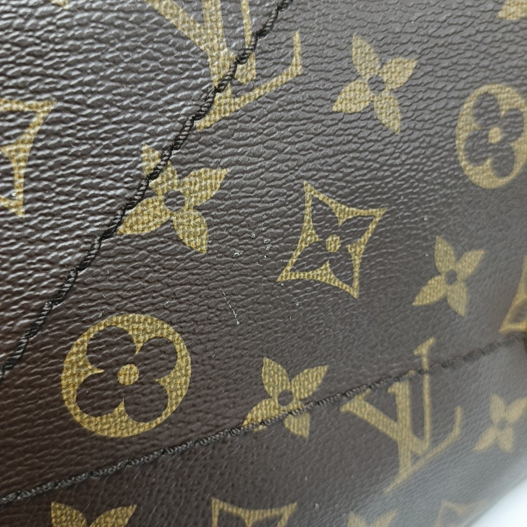 ARTSY MM Monogram Coated Canvas Brown