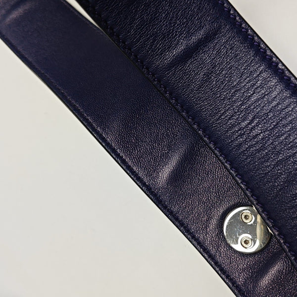 Lady Dior Small Cannage Lambskin Blue