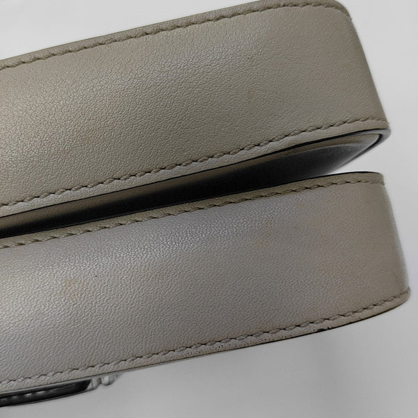 Calfskin Shoulder Bag Gray