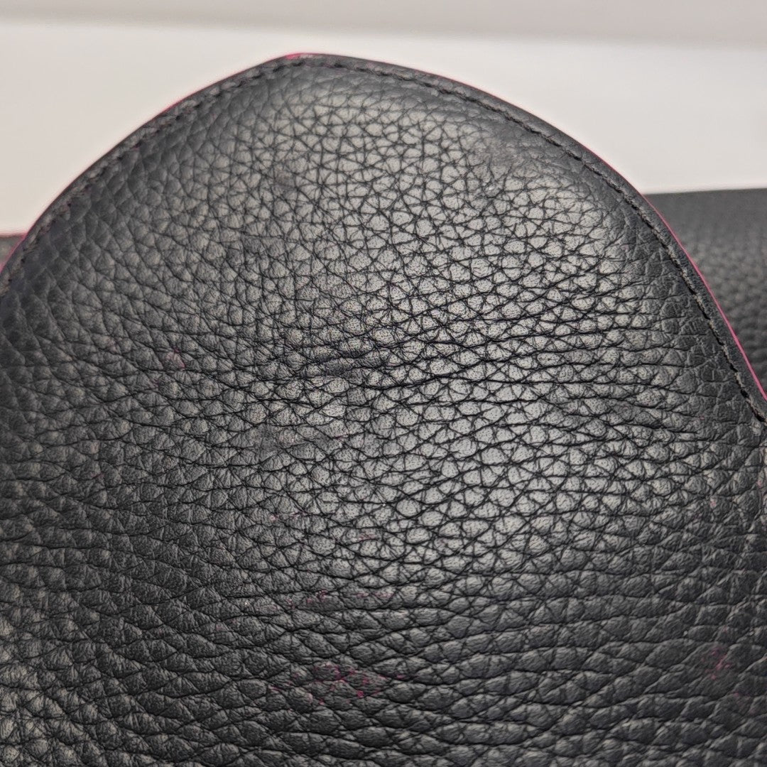 CAPUCINES GM Calfskin Black