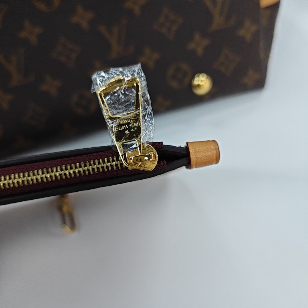 CARRYALL MM Monogram Coated Canvas Brown