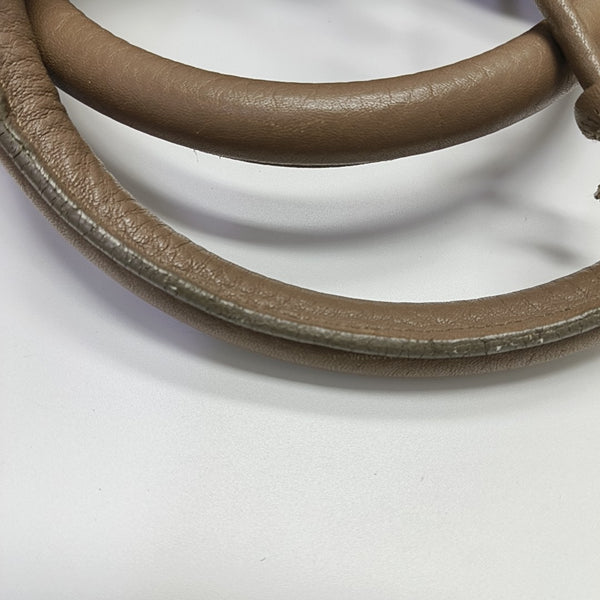 Calfskin Shoulder Bag Brown