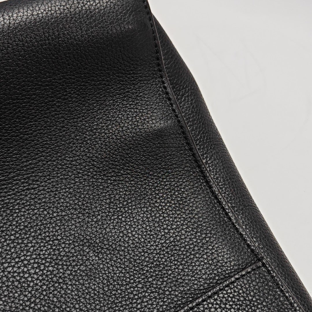 CITY STEAMER MM Calfskin Black