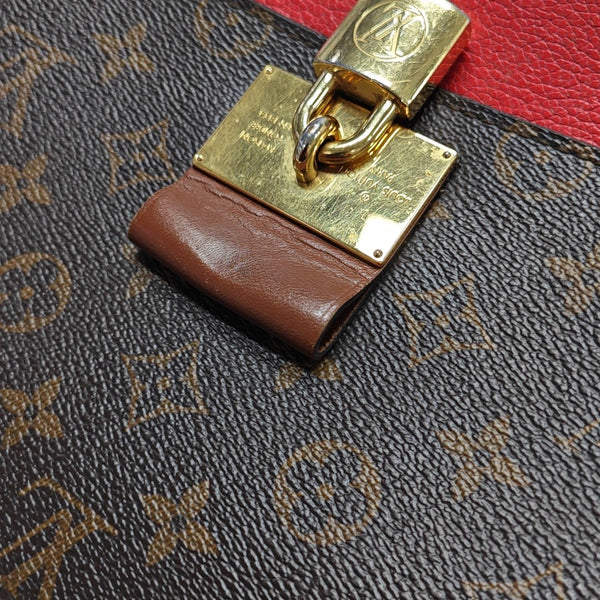 VAUGIRARD Monogram Coated Canvas Brown
