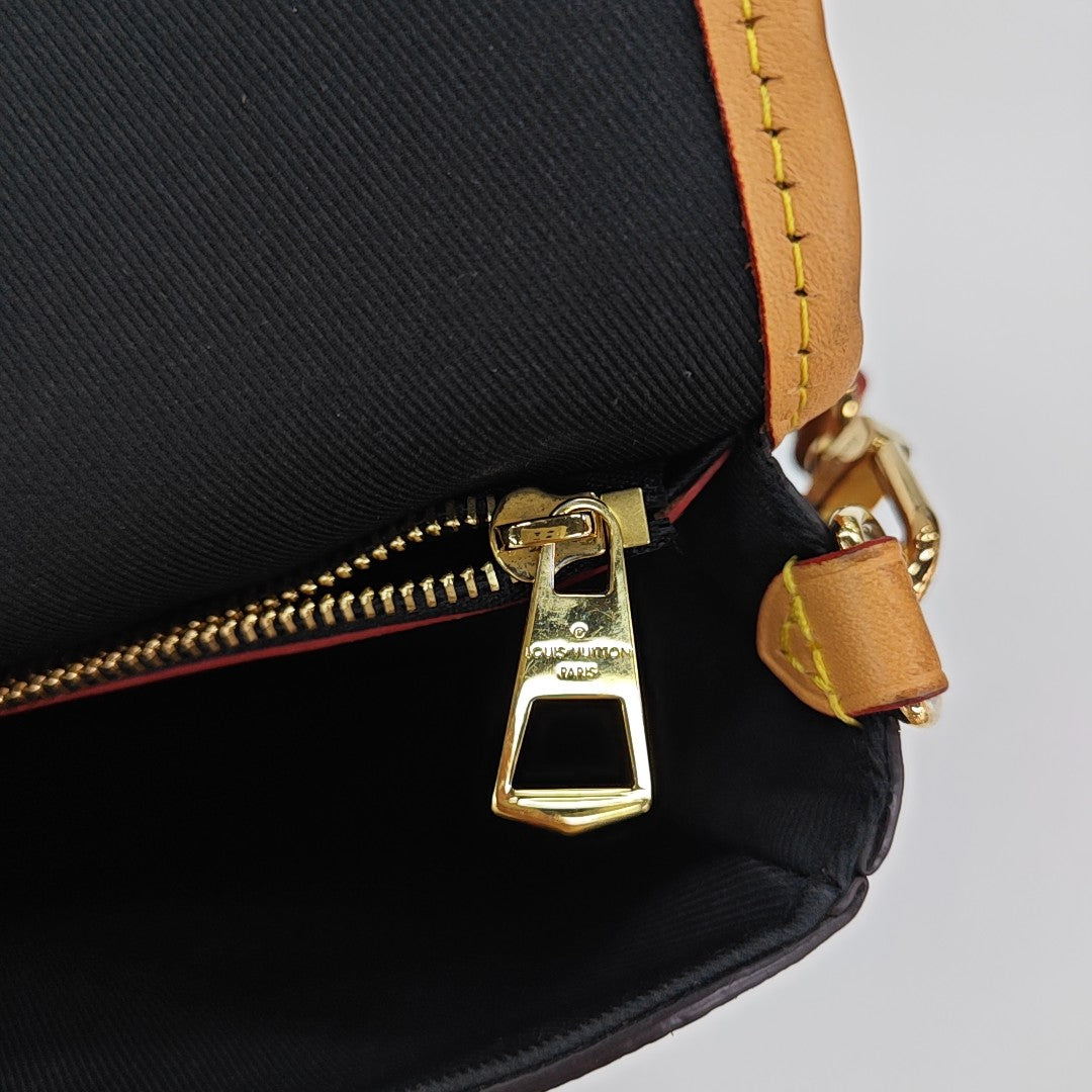 DIANE Monogram Coated Canvas Brown