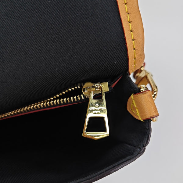 DIANE Monogram Coated Canvas Brown