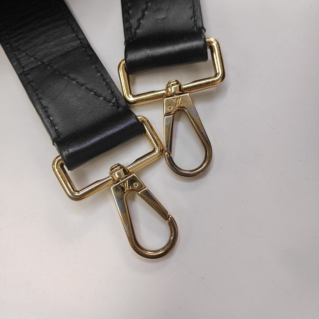 VERY Monogram Calfskin Black