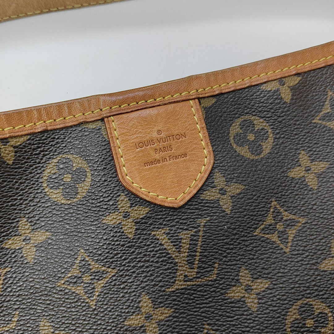 DELIGHTFUL Monogram Coated Canvas Brown