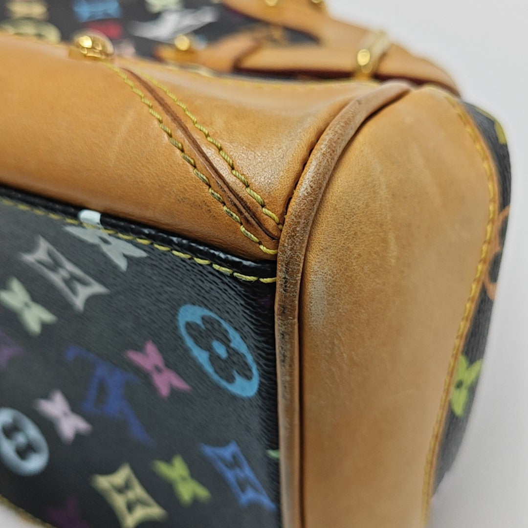 LV × TM CLAUDIA Monogram Coated Canvas Black