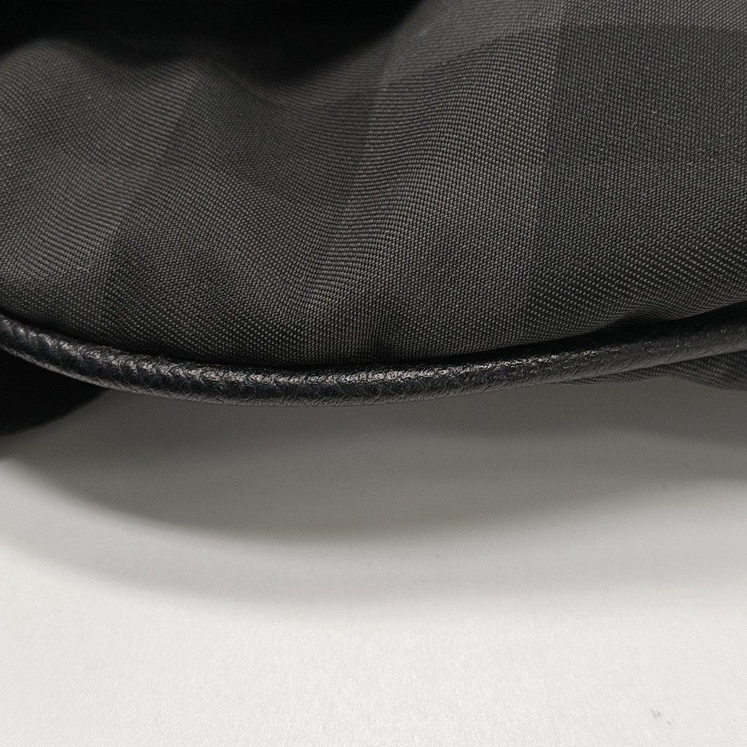 Nylon Shoulder Bag Gray