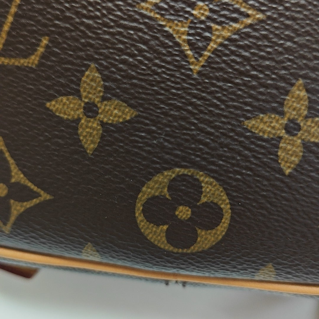 BOITE CHAPEAU MM Monogram Coated Canvas Brown