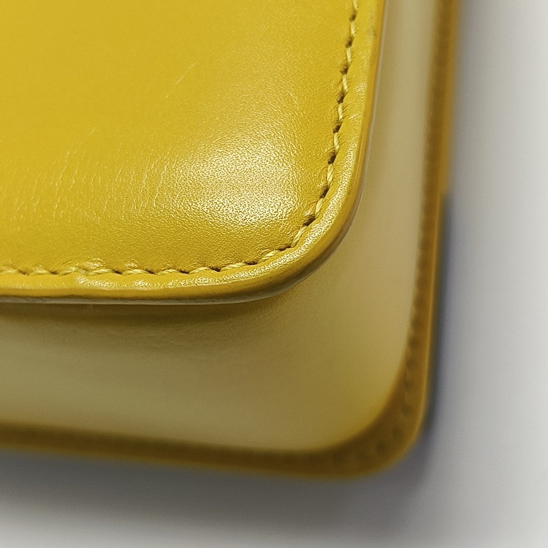 BVLGARI Calfskin Yellow