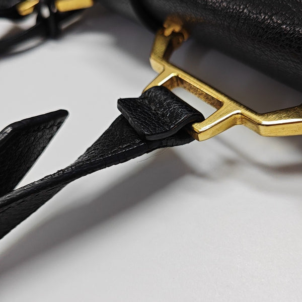 Miu Lady Calfskin Black