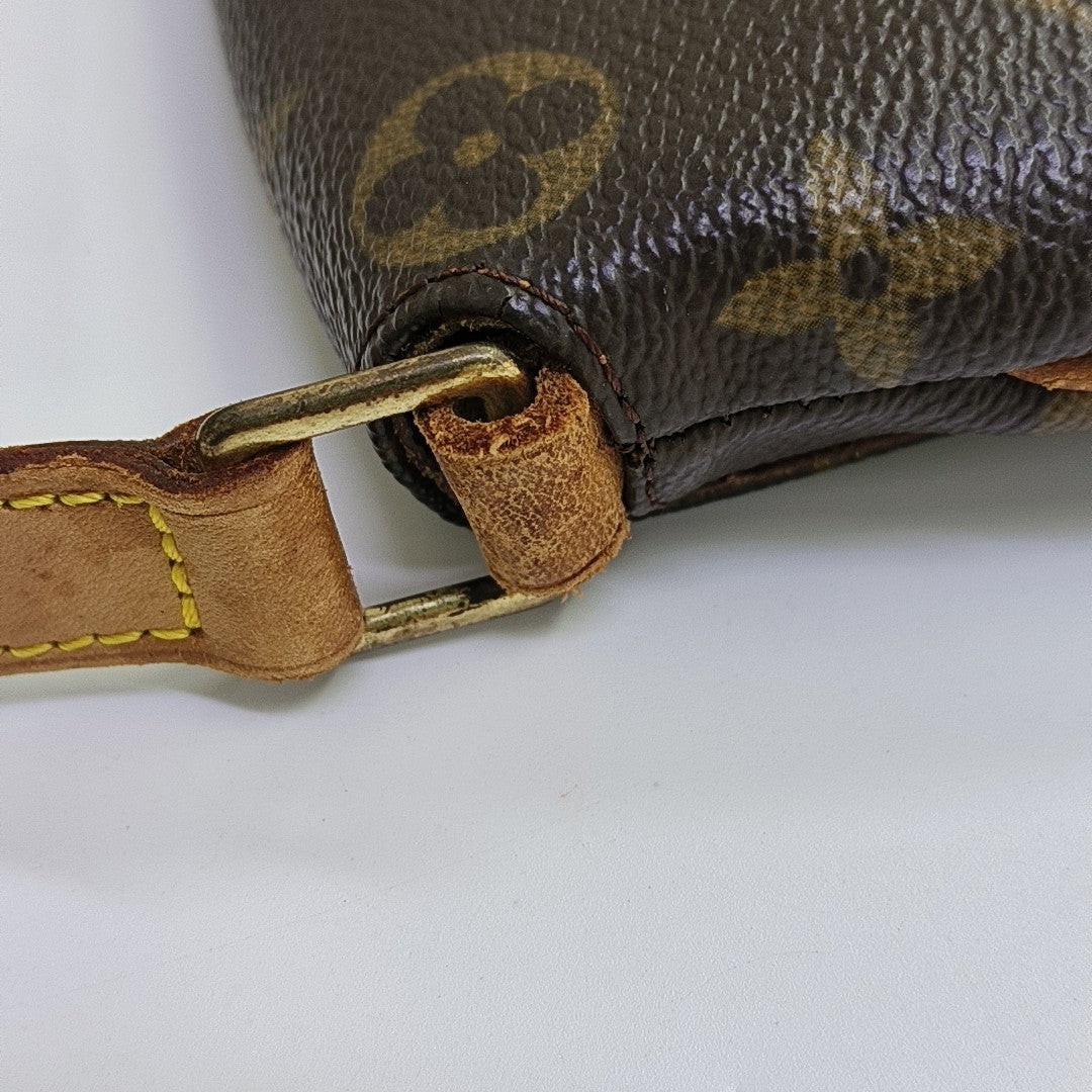 MUSETTE TANGO PM Monogram Coated Canvas Brown