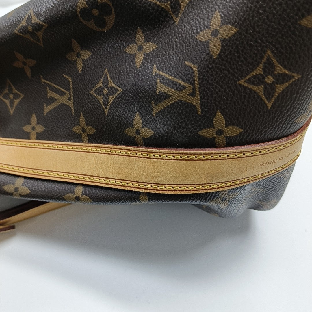 NÉONOÉ PM Monogram Coated Canvas Brown