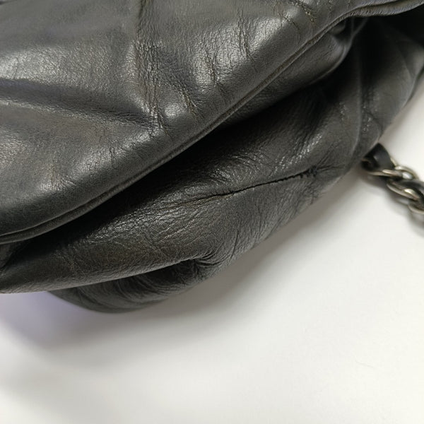 Calfskin Shoulder Bag Black