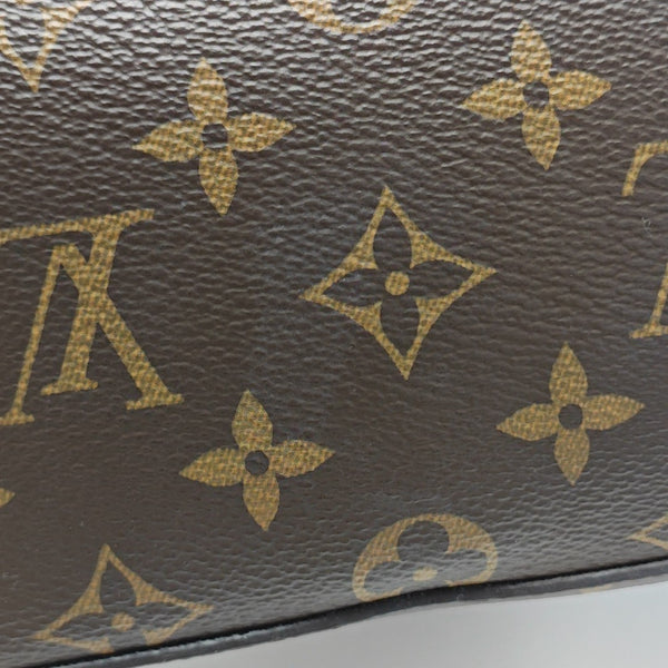 NÉONOÉ MM Monogram Coated Canvas Brown