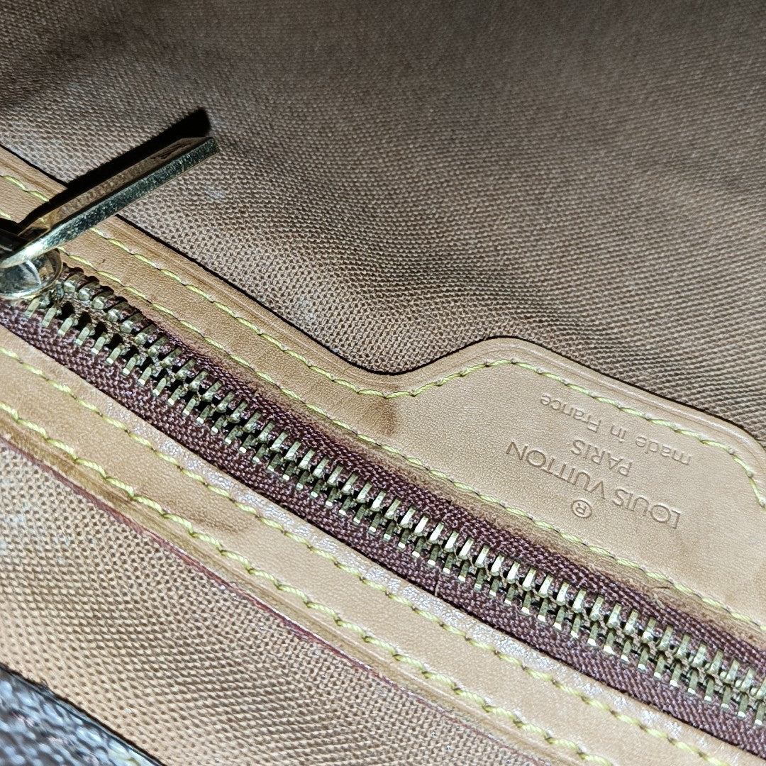 PIANO Monogram Coated Canvas Brown