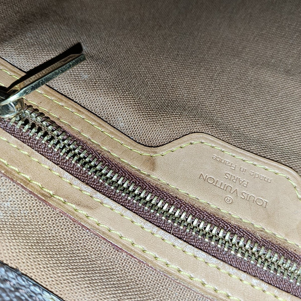 PIANO Monogram Coated Canvas Brown