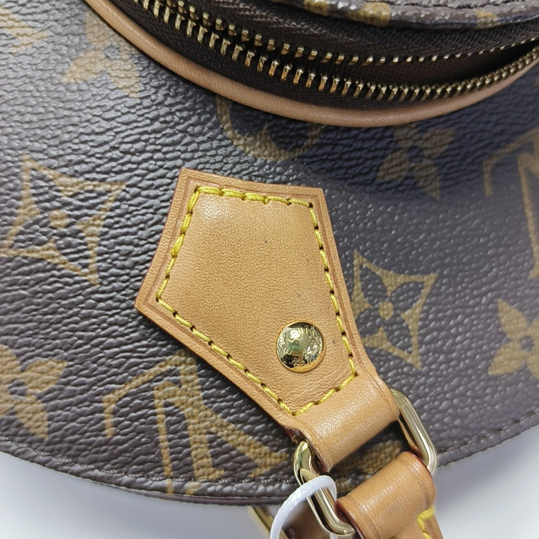 ELLIPSE Monogram Coated Canvas Brown