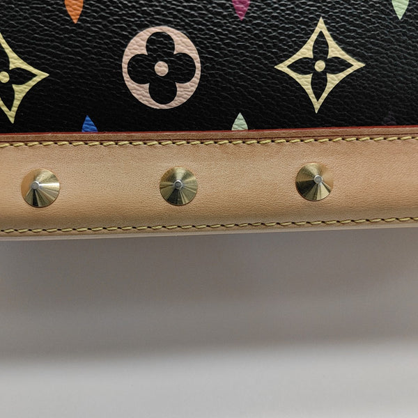 ALMA PM Monogram Coated Canvas Black