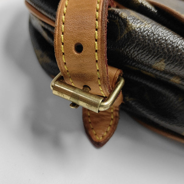 SAUMUR 30 Monogram Coated Canvas Brown