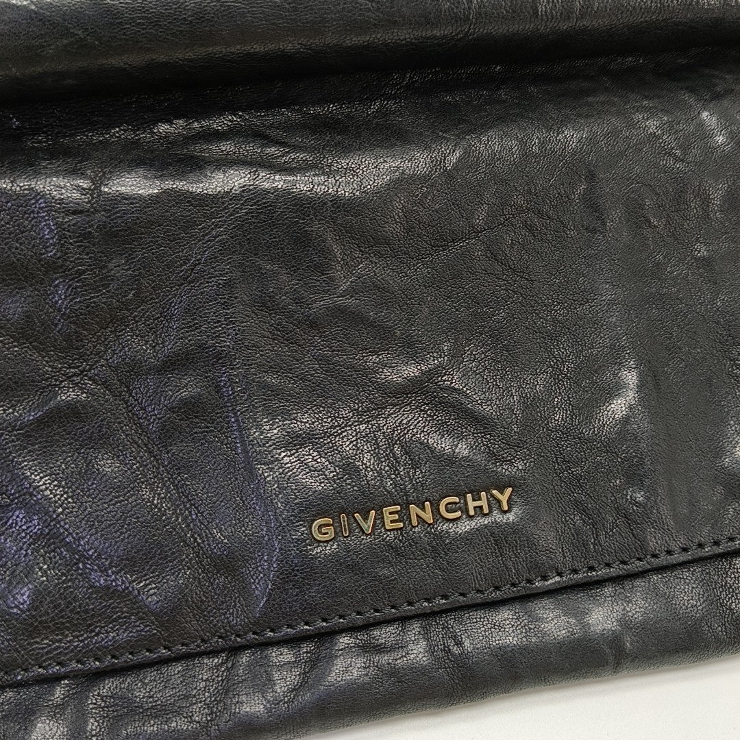 Calfskin Clutch Black