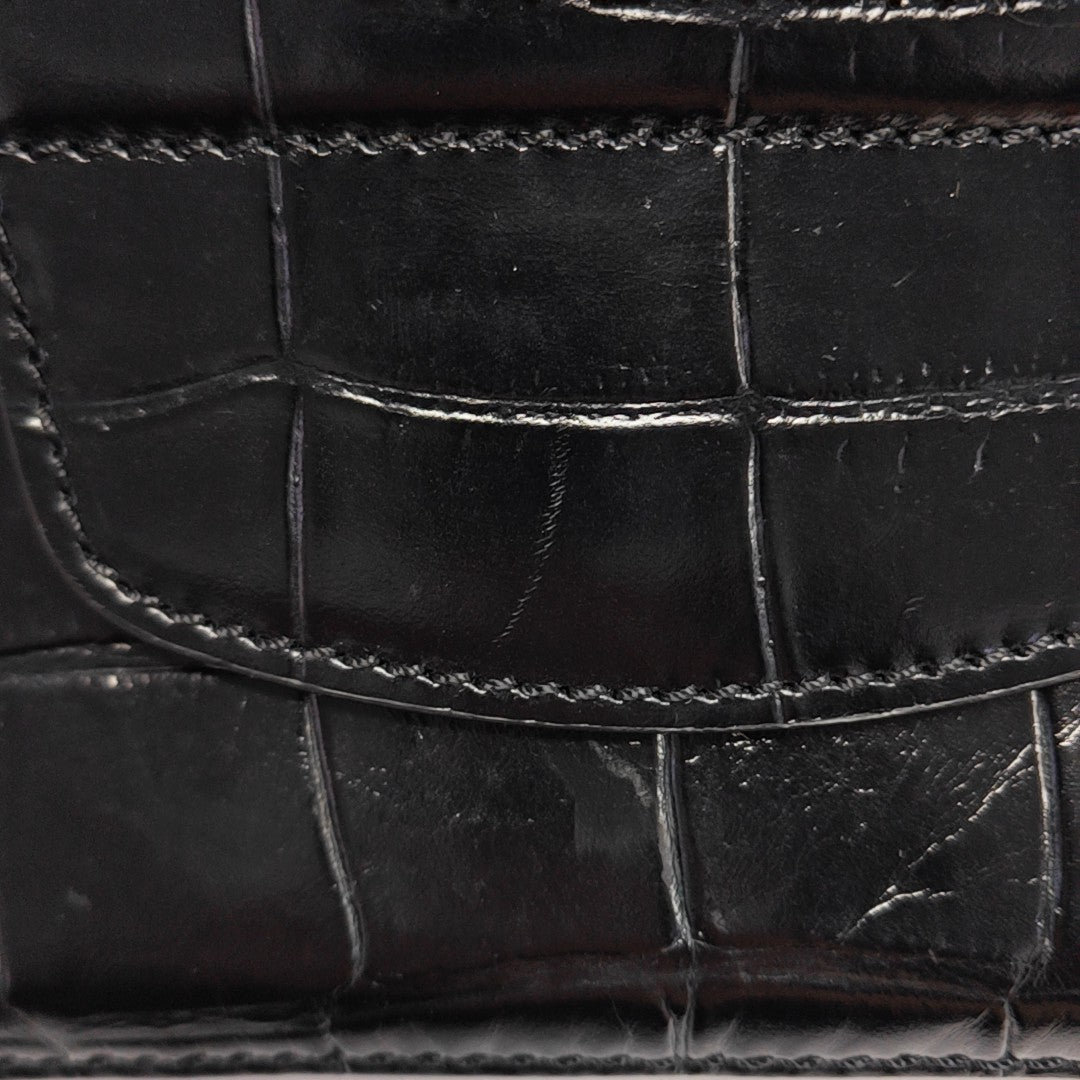 Calfskin Clutch Black