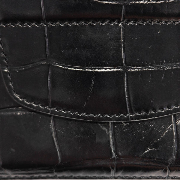 Calfskin Clutch Black