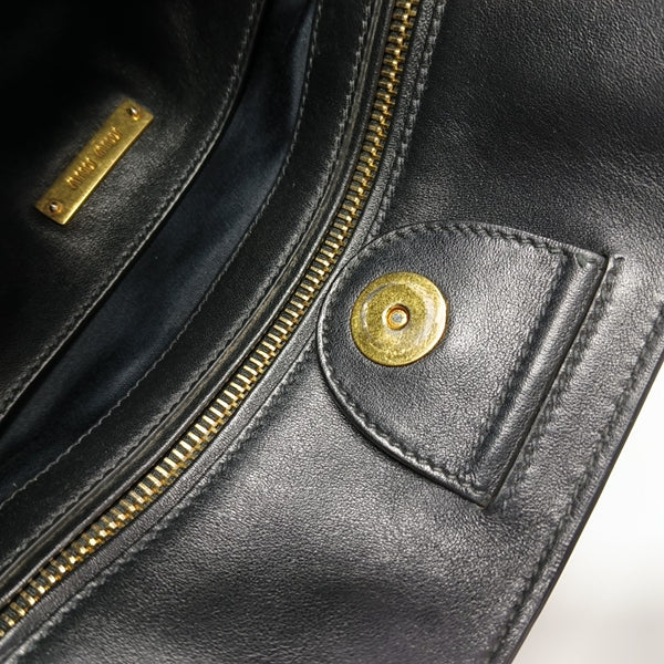 Calfskin Tote Bag Black