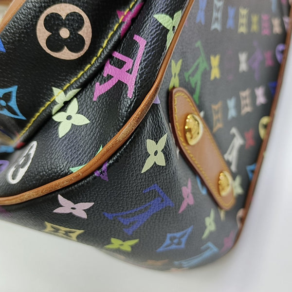 LV × TM RITA Monogram Coated Canvas Black