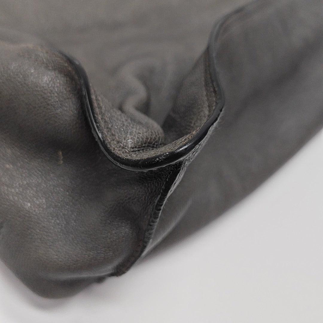 Etiquette Calfskin Gray