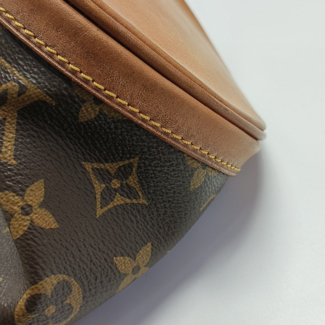 DUFFLE Monogram Coated Canvas Brown