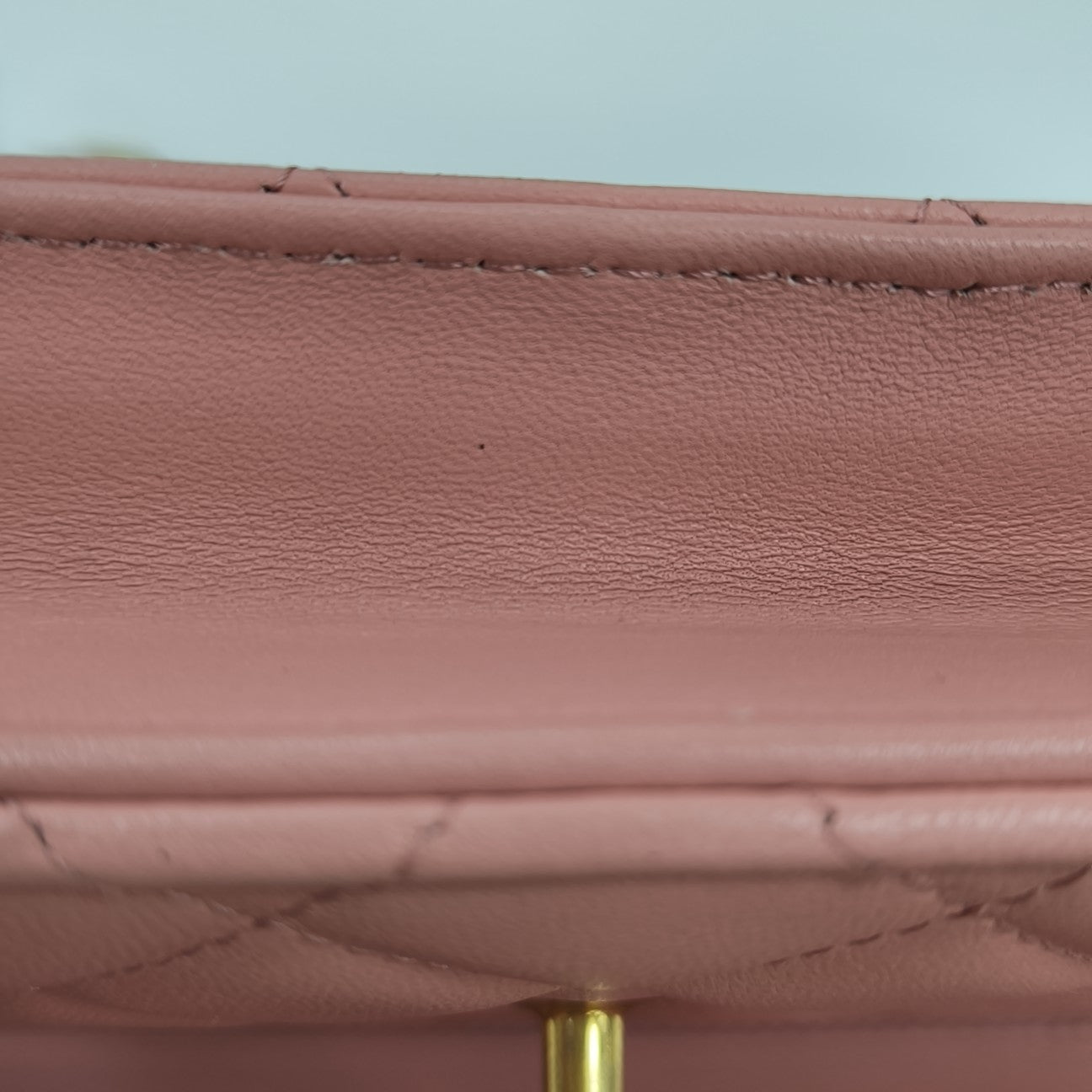 TRENDY CC Quilted Lambskin Pink