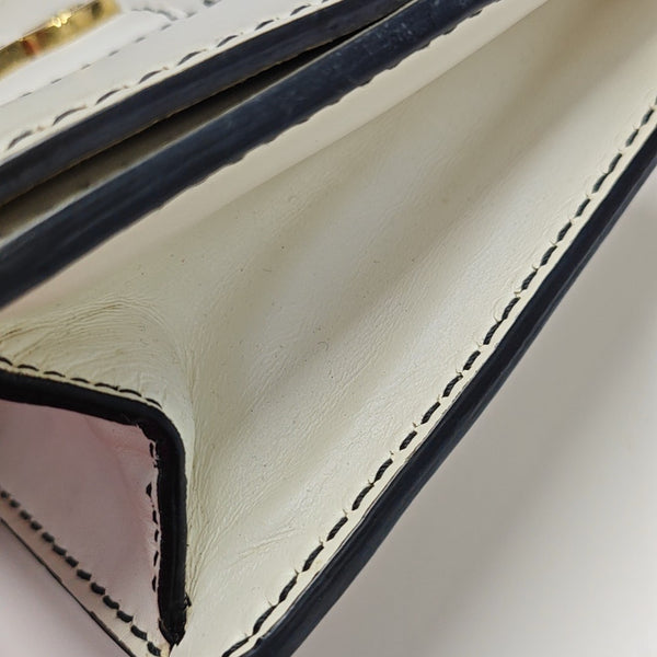 J'adior Calfskin White