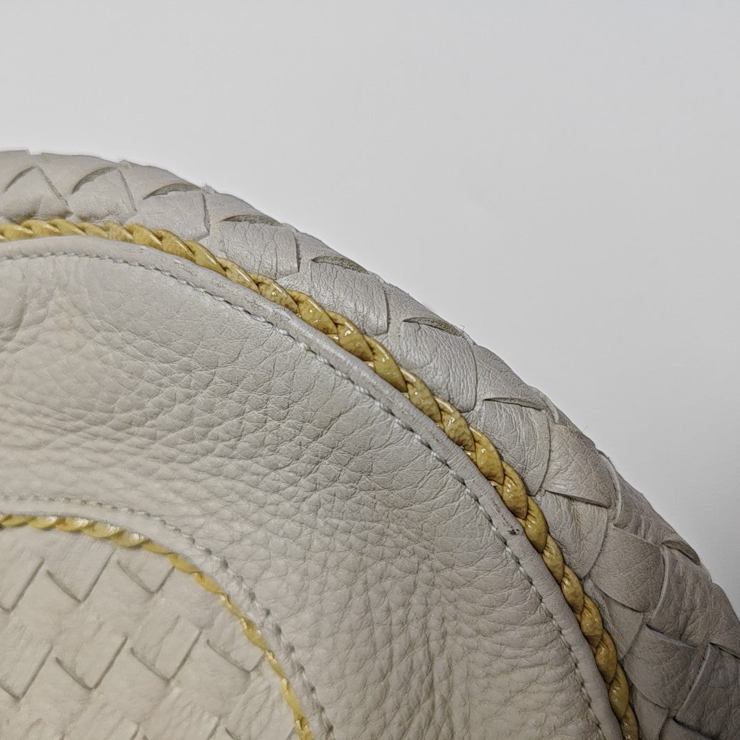 Lambskin Shoulder Bag White