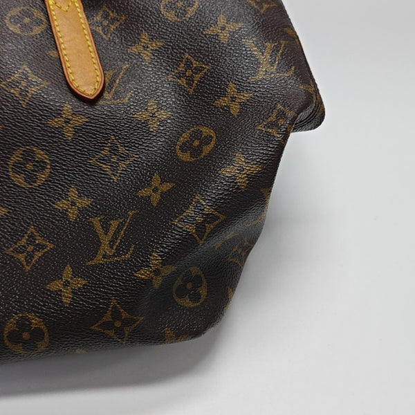 RASPAIL PM Monogram Coated Canvas Brown