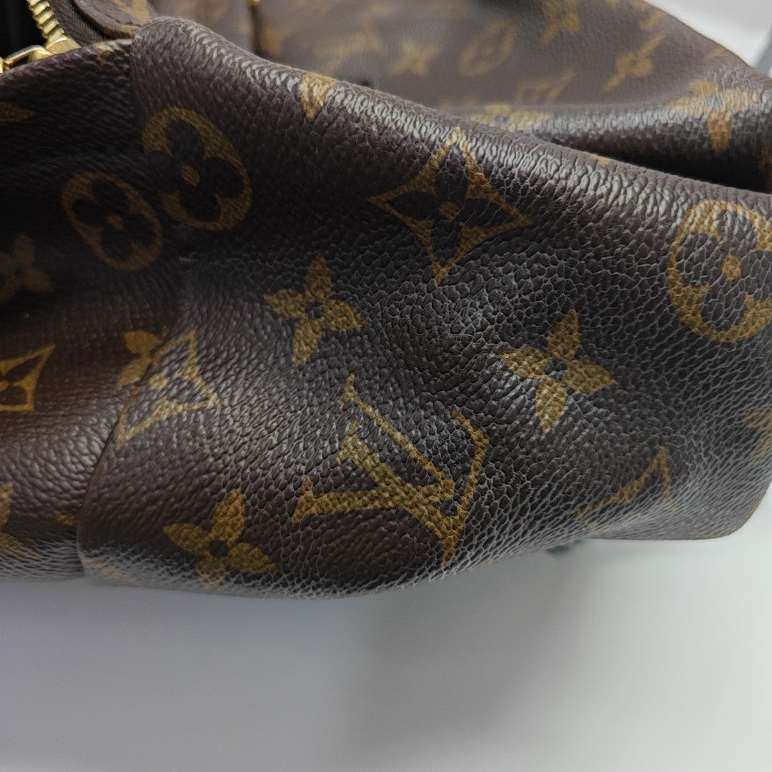 PALM SPRINGS MM Monogram Coated Canvas Brown