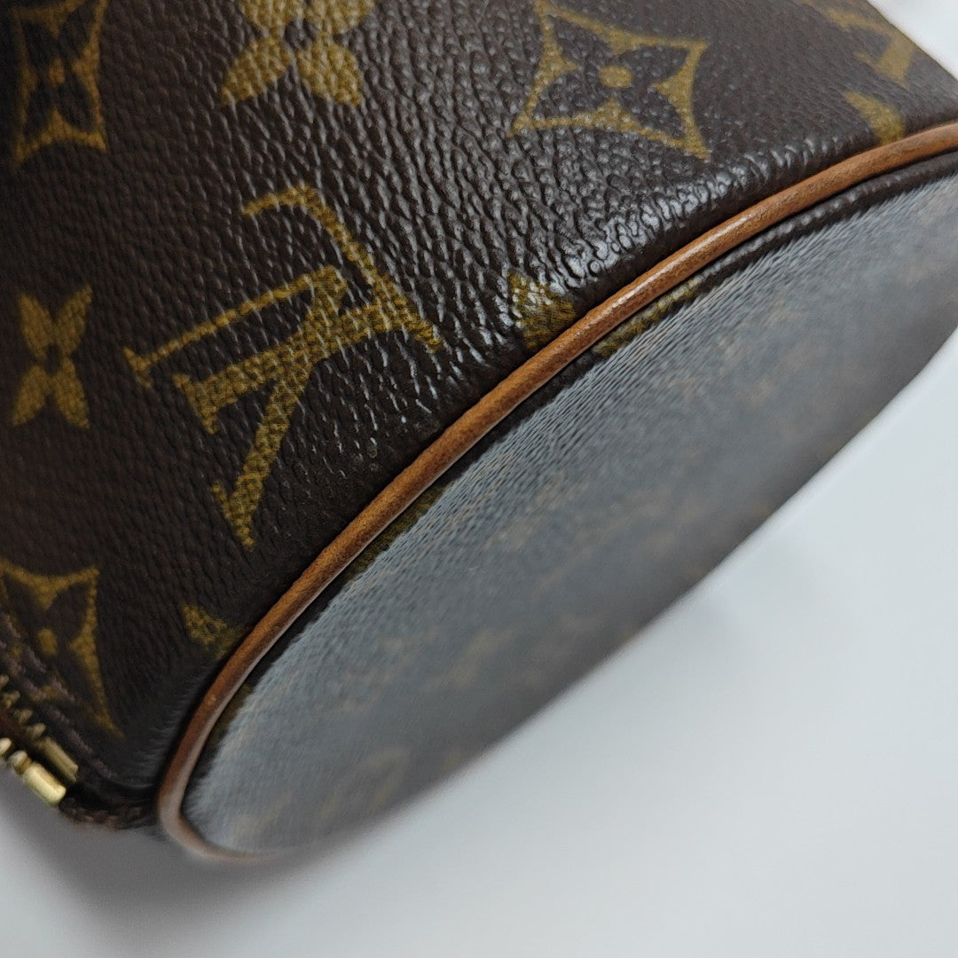 PAPILLON 26 Monogram Coated Canvas Brown