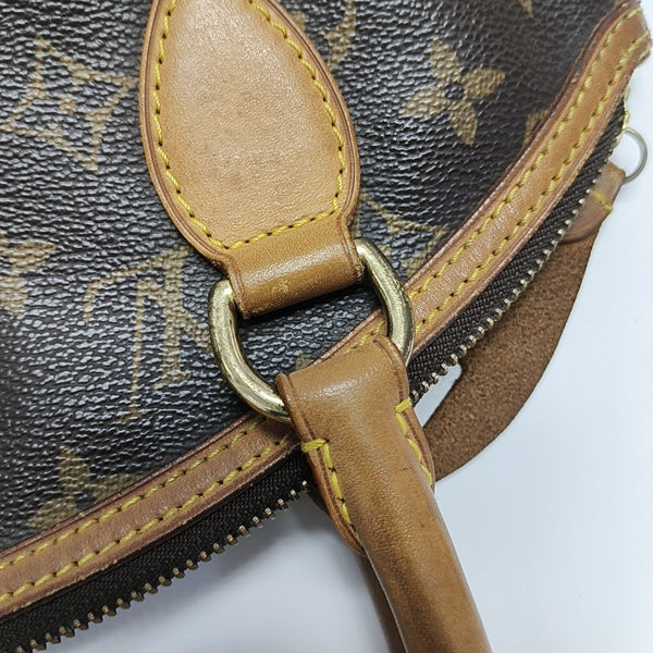 LOCKIT PM Monogram Coated Canvas Brown