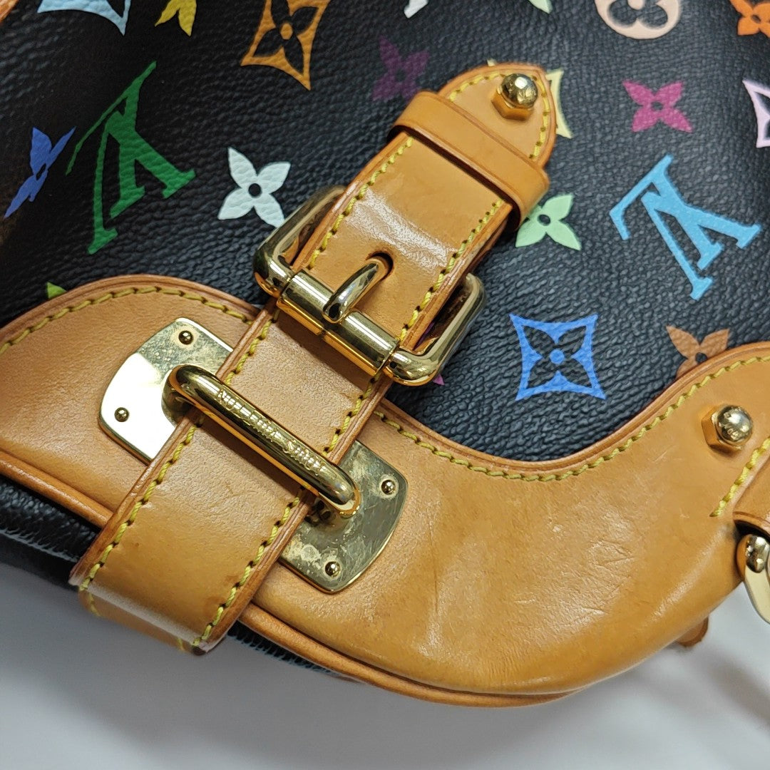 LV × TM CLAUDIA Monogram Coated Canvas Black