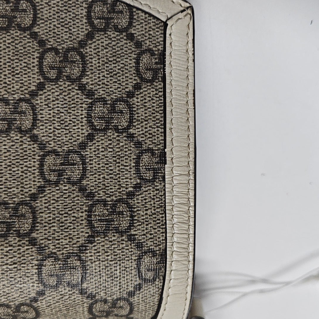 Horsebit 1955 Mini Coated Canvas Beige